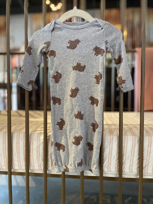 Simple Joys Brown Bear Gown