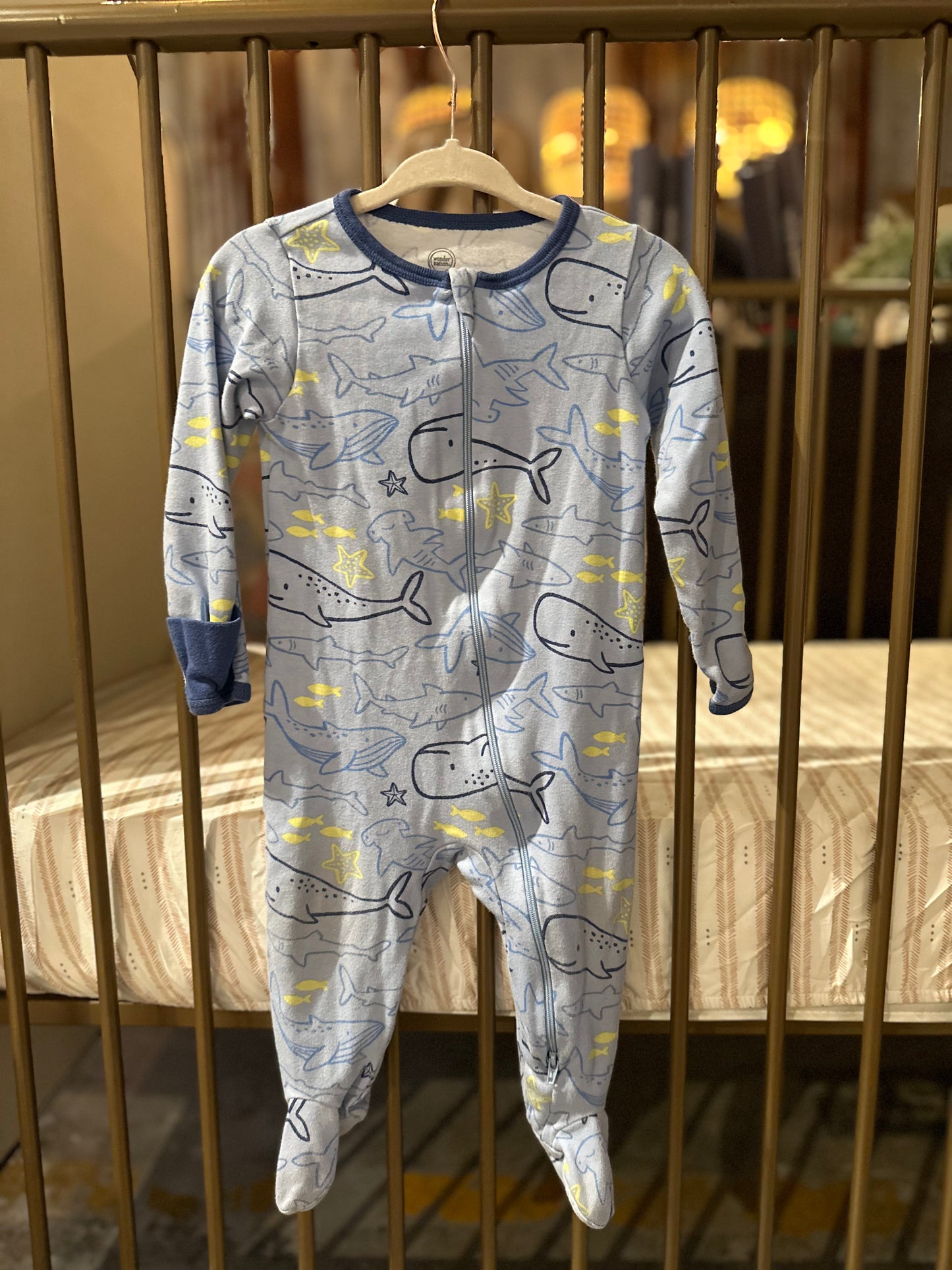 Wonder Nation Blue Sea Sleeper MH