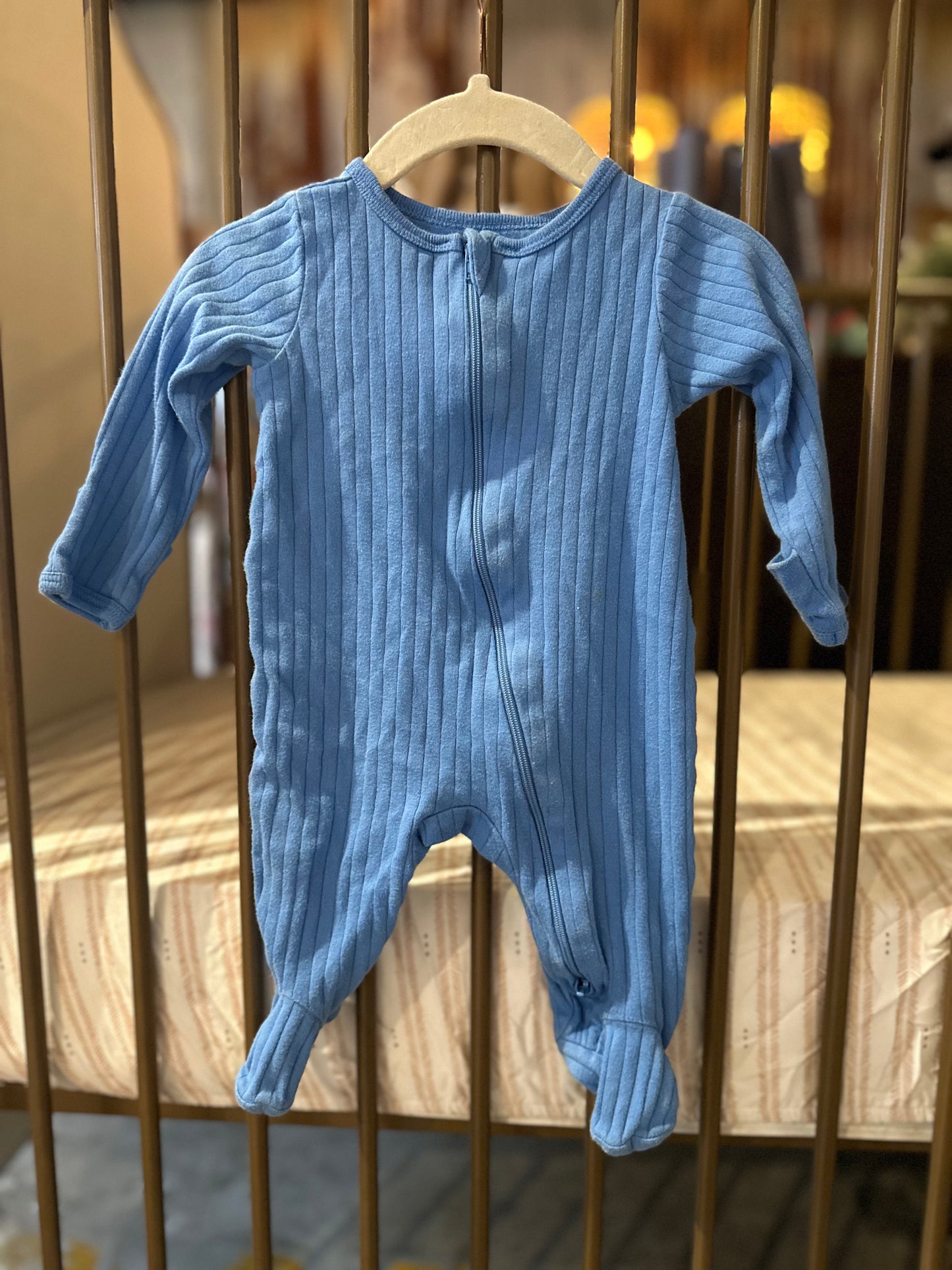 Wonder Nation Ribbed Blue Sleeper