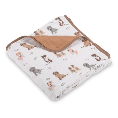 Woof Woof Muslin Quilt