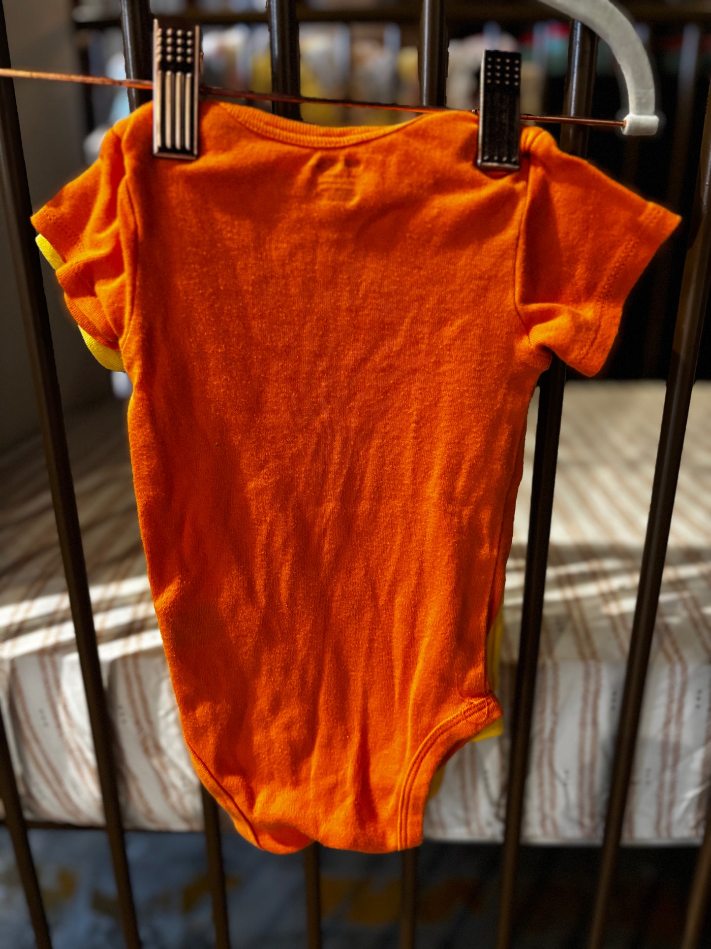 Yellow & Orange 2-piece Onesies