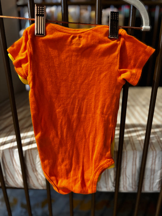 Yellow & Orange 2-piece Onesies