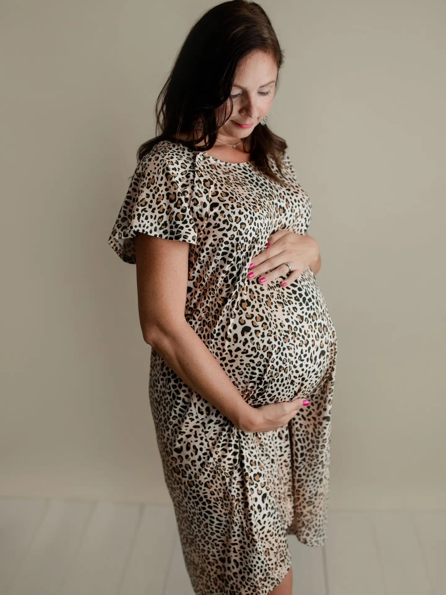 Little Tots Mommy Labor and Delivery/ Nursing Gown