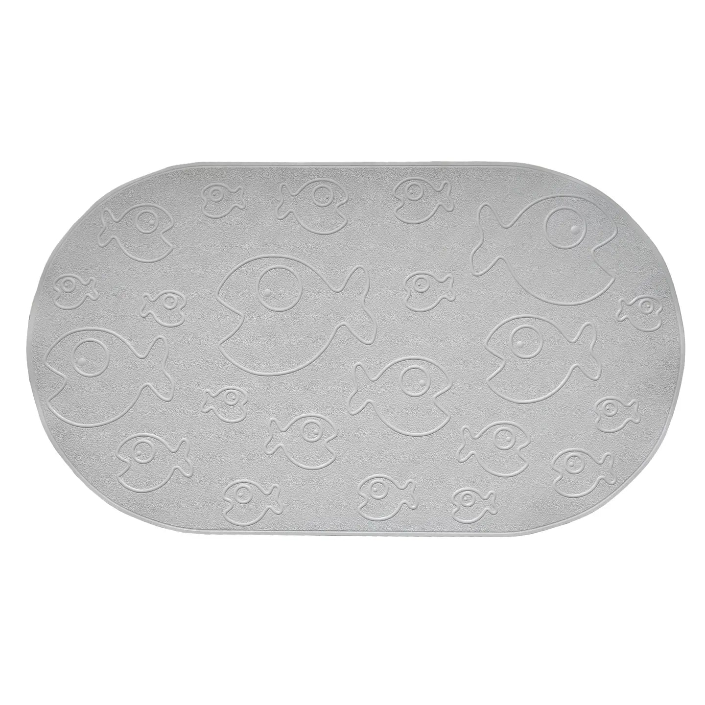 Gray Slip Resistant Bath Mat