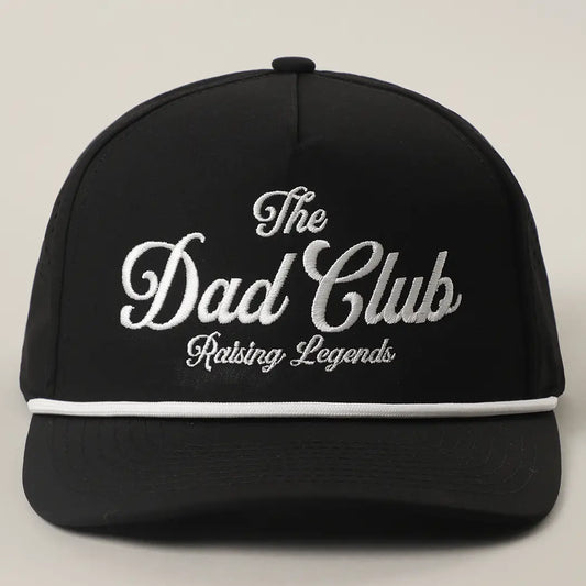 The Dad Club Embroidered Hat