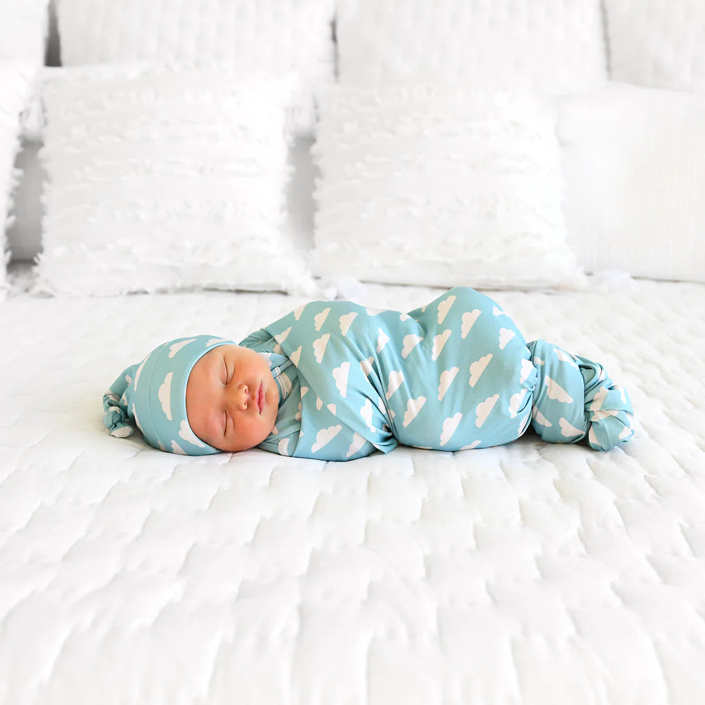 Andy Cloud Swaddle & Hat