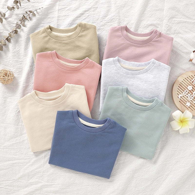 Cotton Long Sleeve Baby Bodysuit