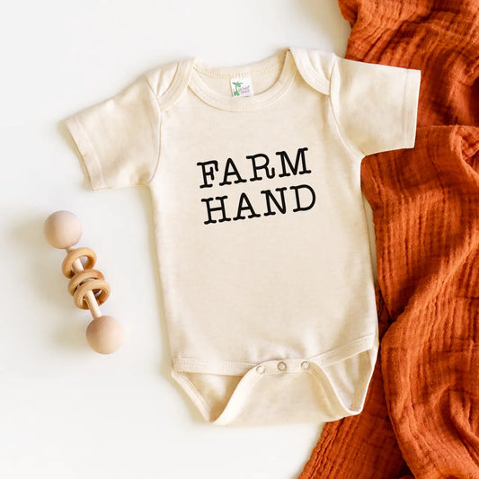 Farm Hand Baby Onesie