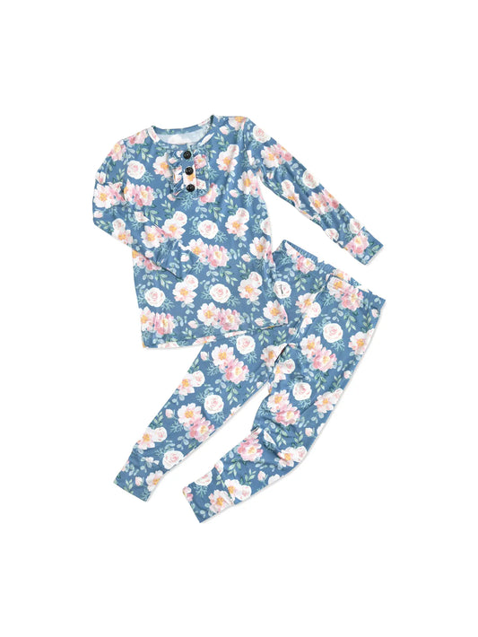 Kathryn Ruffle 2 Piece Pajamas