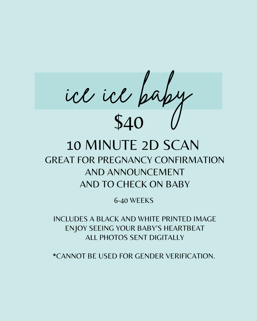 Ice Ice Baby Deposit