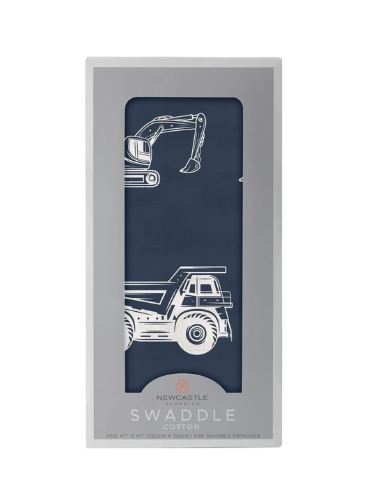 Dump Trucks & Diggers Swaddle