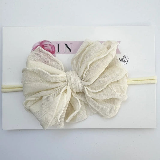 Skinny Mini Ruffled Headband