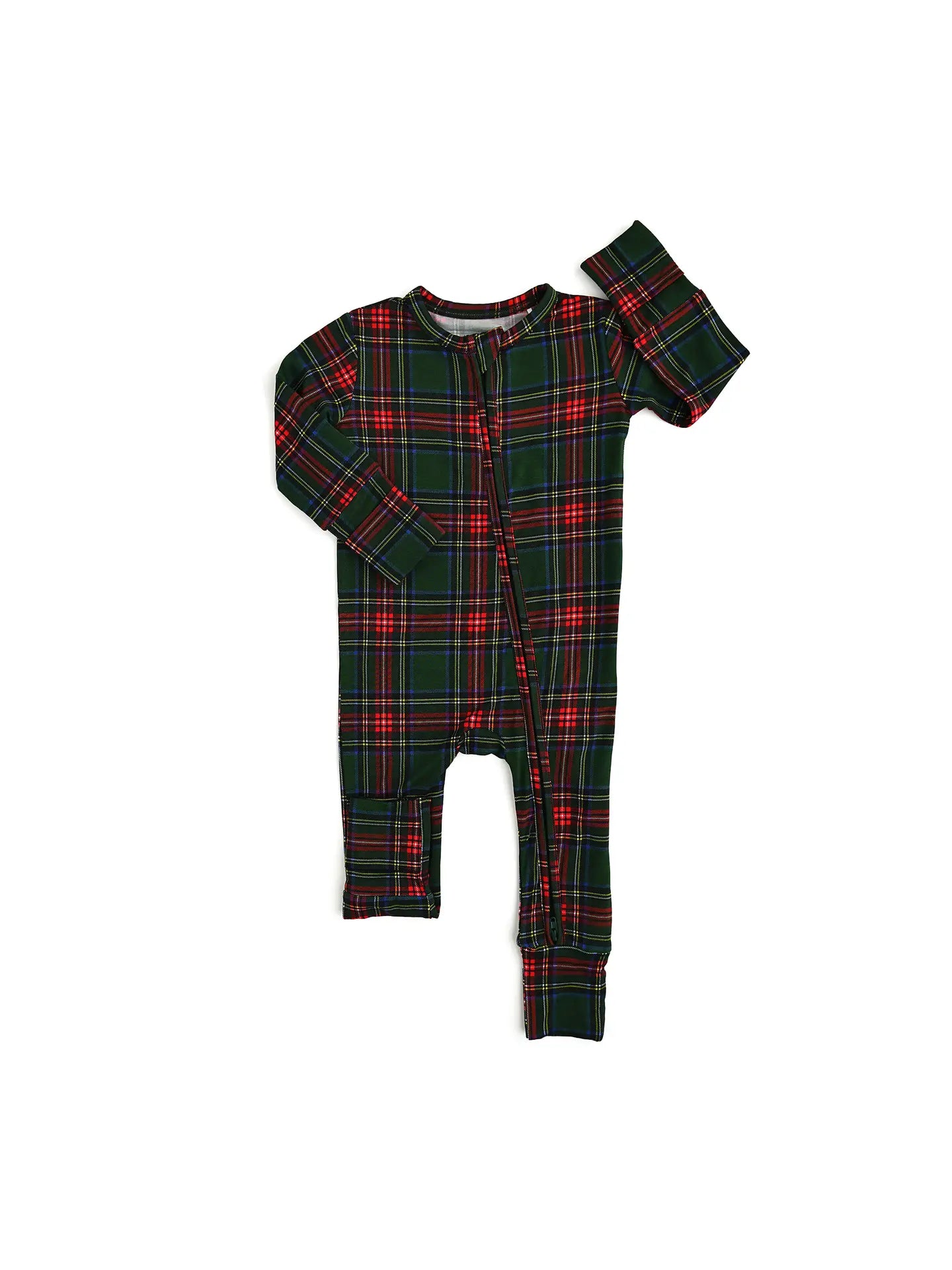 Kane Tartan Zip Bamboo Christmas Clothing Apparel