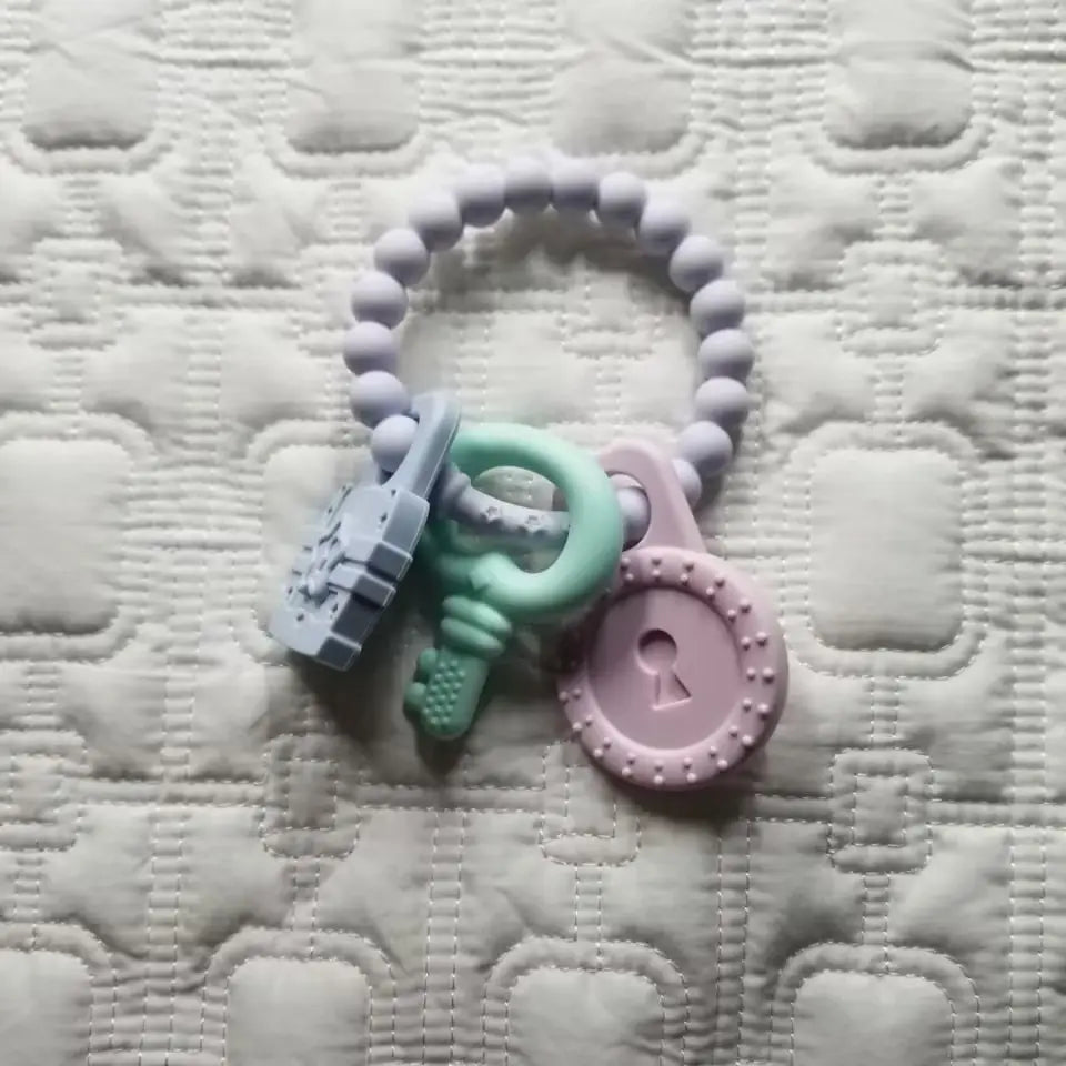 Baby Keys Rattle Teether Toy