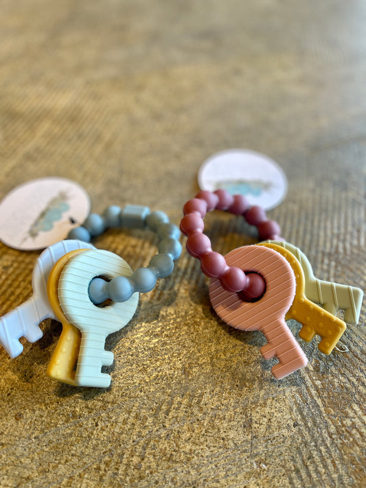 Colorful Keys Rattle Teething Toy