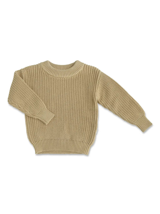 Khaki Baby Sweater