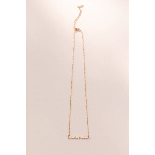 18K Gold Plated Mama Necklace