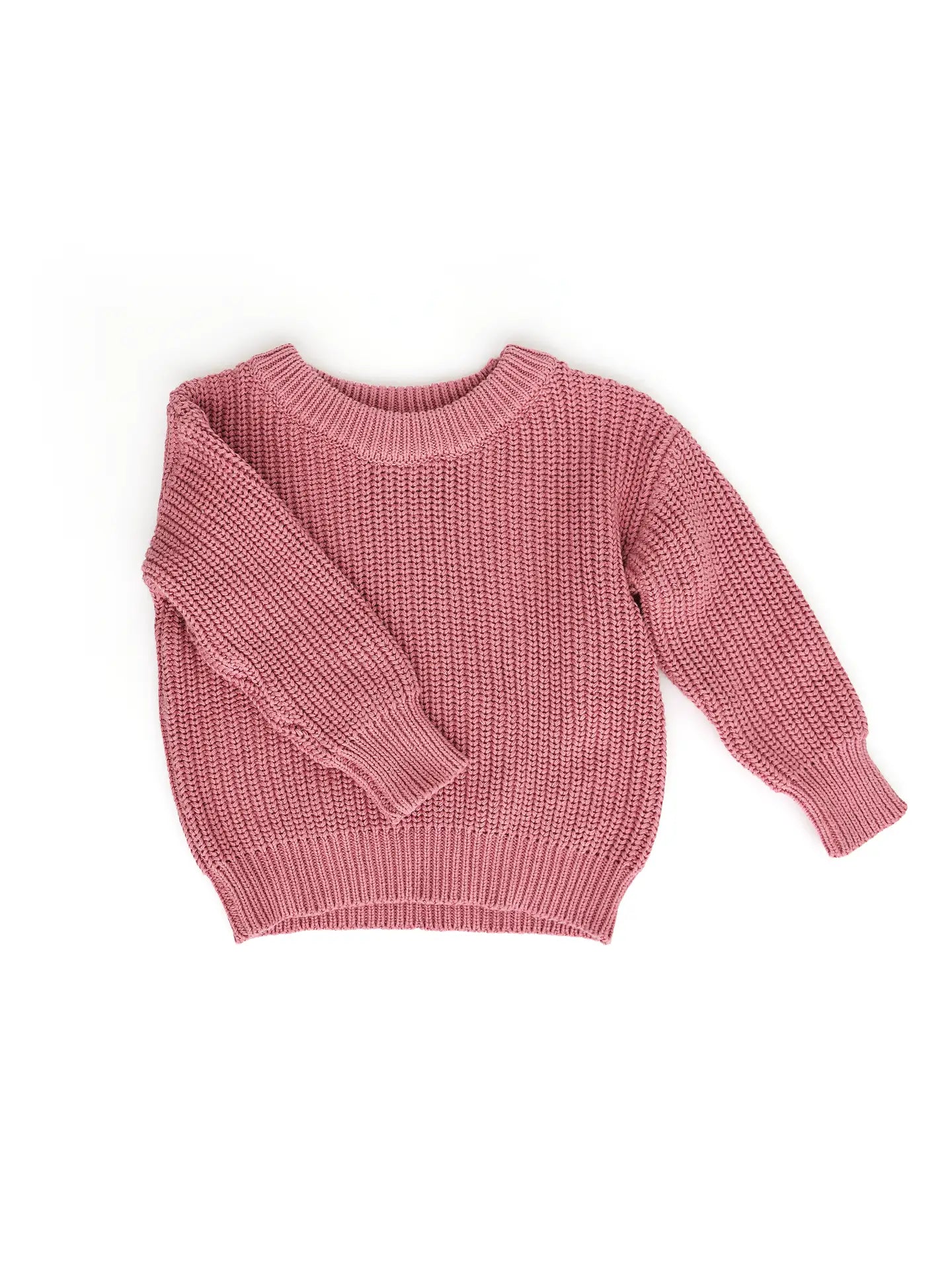 Mauve Baby Sweater