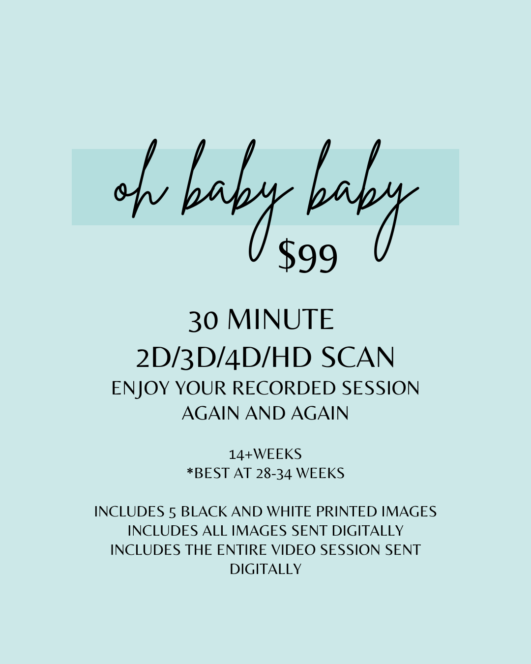 Oh Baby Baby Deposit