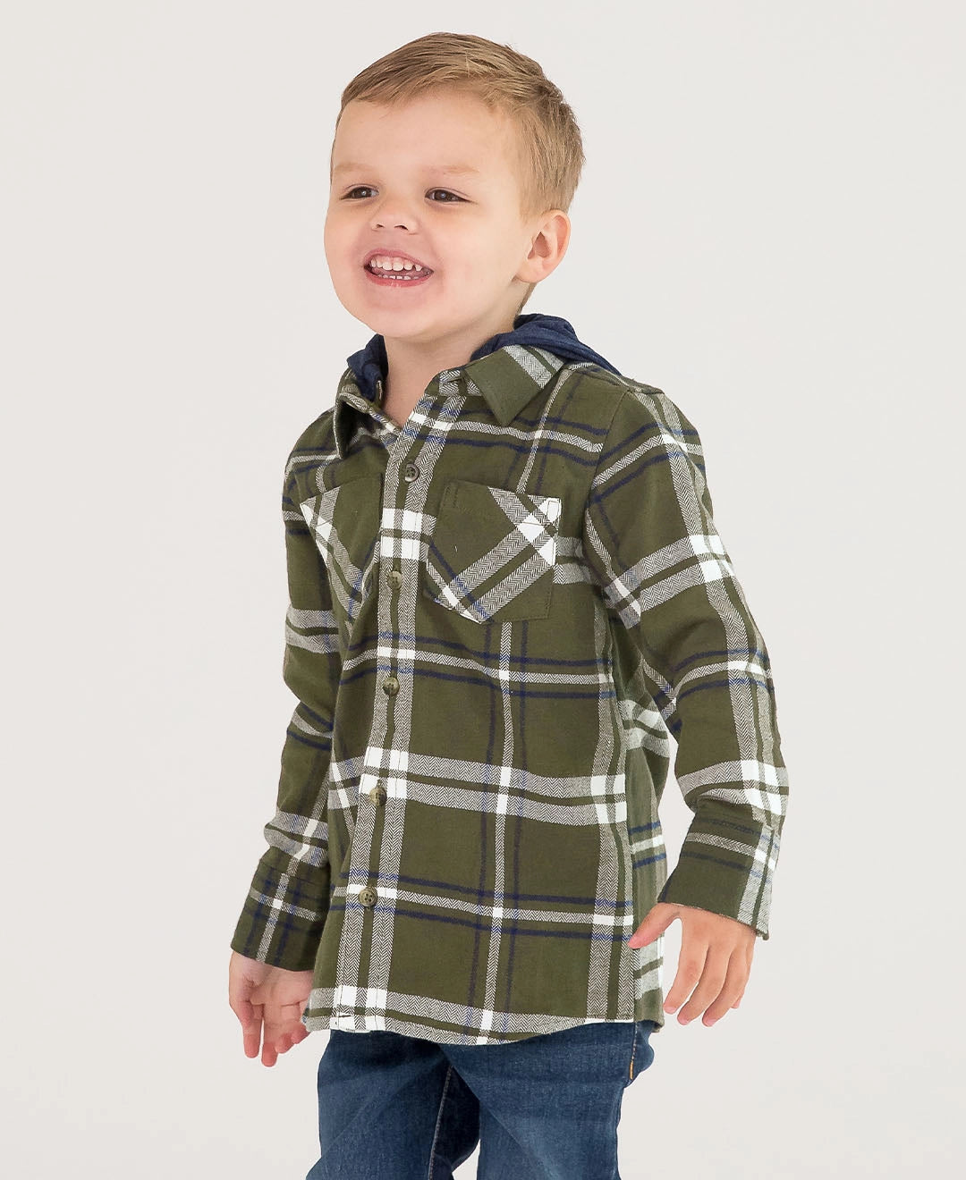 Ruffle Butts Oliver Plaid Button Down Shirt