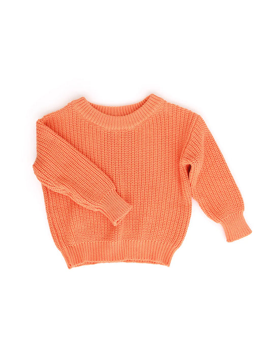 Peach Baby Sweater