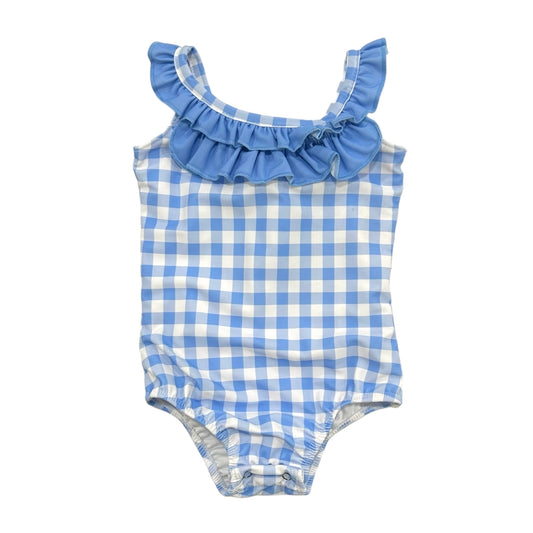 Sugar Bee Blue Gingham Swimsuit