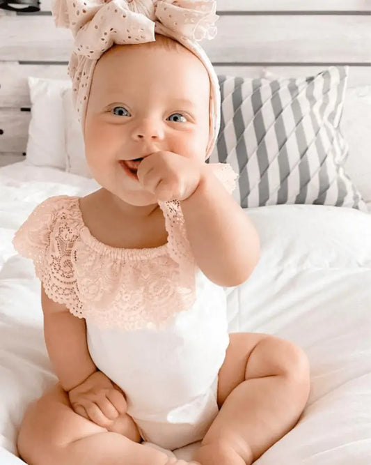 Bailey's Blossom Lace Onesie