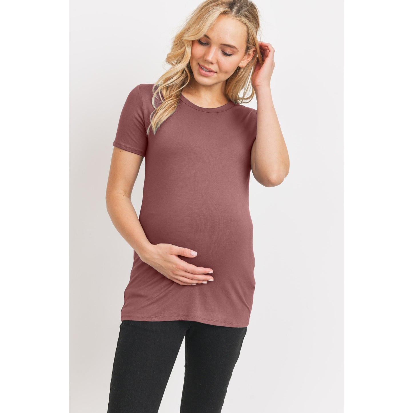 Pretty Mama Jersey Maternity T-Shirt